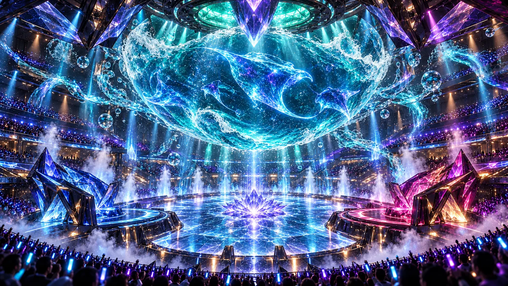 Aqua Dominion™ inside DI Arena